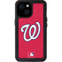 MLB Washington Nationals - Solid Distressed iPhone 15 Waterproof Case